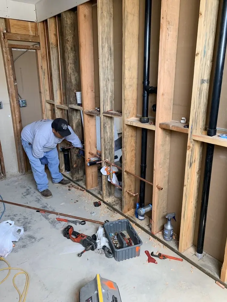 Commercial rough-in plumbing for Gas Line Repair in Belmar